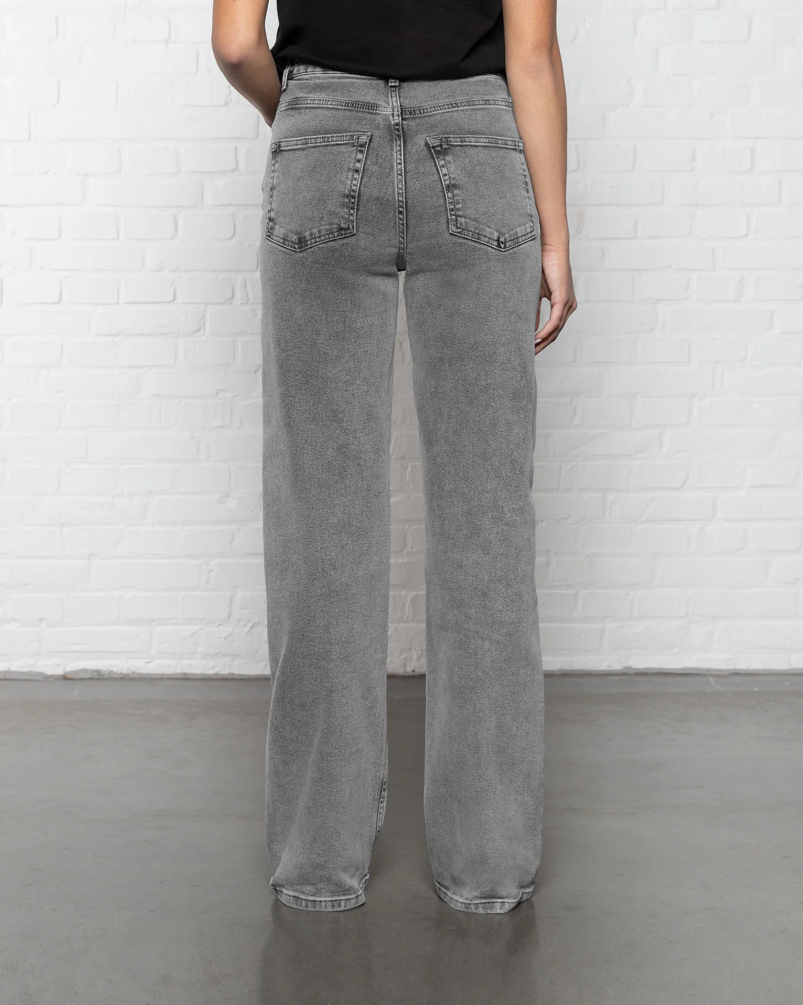 BOOTCUT JEANS LICHTGRIJS - Image 7