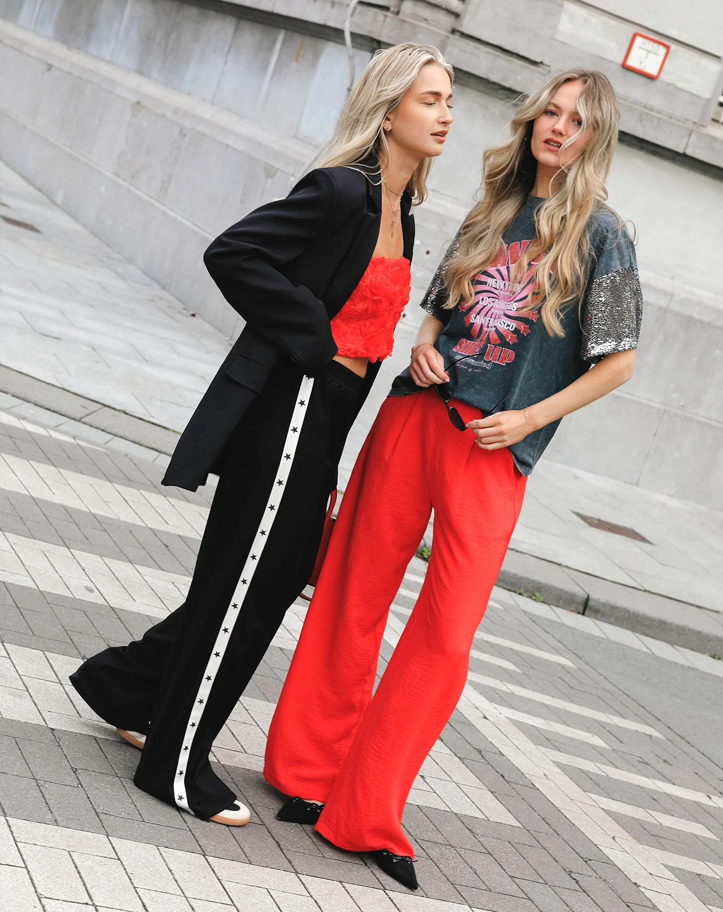 JULIE PANTALON PETITE ROOD - Image 7